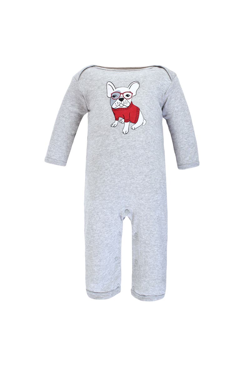 Triple Pack All-in-One Outfits, Alternate, color, Boy Whimsical Dog