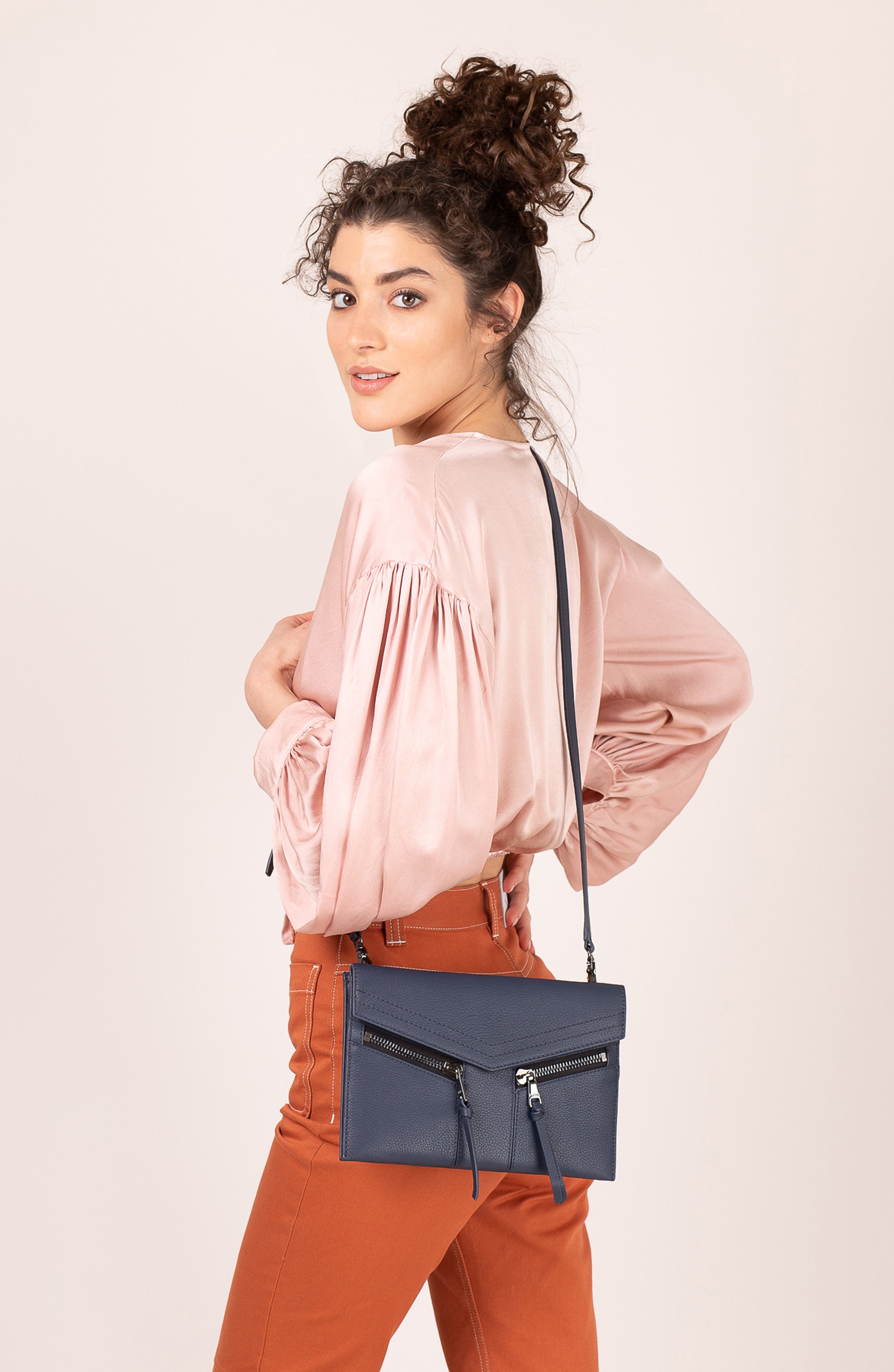 Trigger Crossbody Bag, Alternate, color, INK