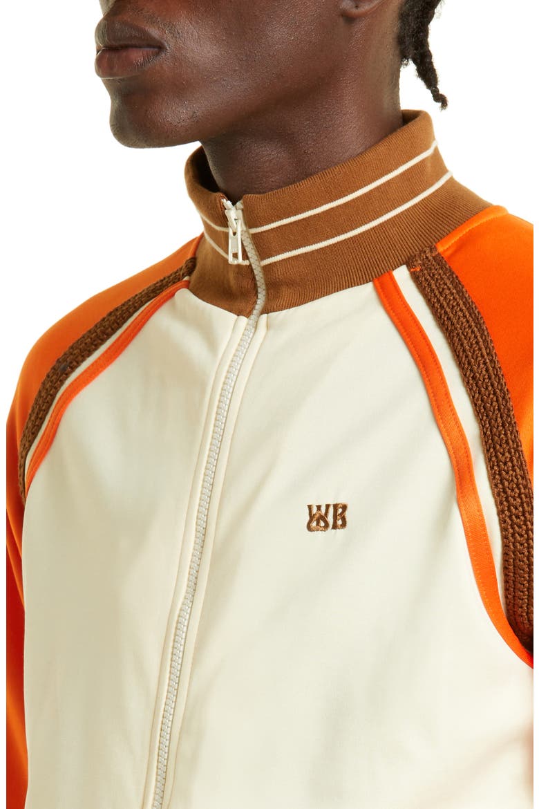 【定価7.2万】WALESBONNER PERCUSSION TRACK TOP Wales Bonner Men's Percussion Embroidered Logo Track Top (Men