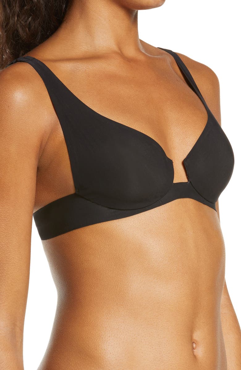 SKIMS Naked Underwire Plunge Bra, Alternate, color,