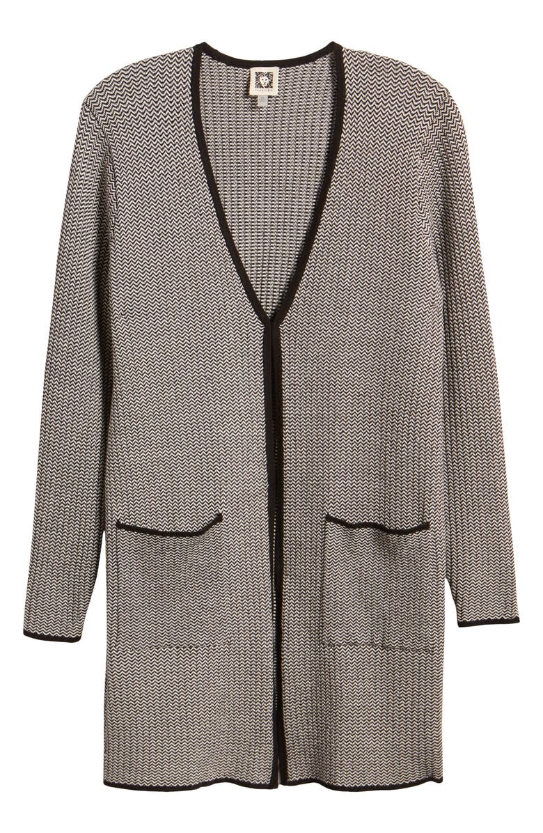 Anne Klein Oversize Longline Cardigan, Alternate, color,