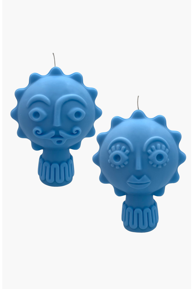 Soleil Candle, Main, color, Blue