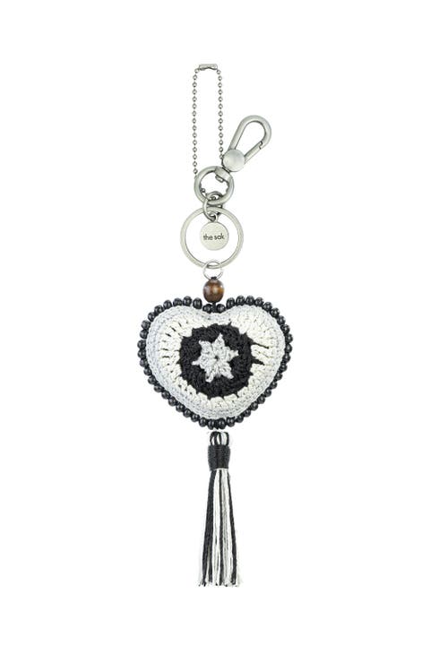 Yarnicharmz Crochet Heart Dangle