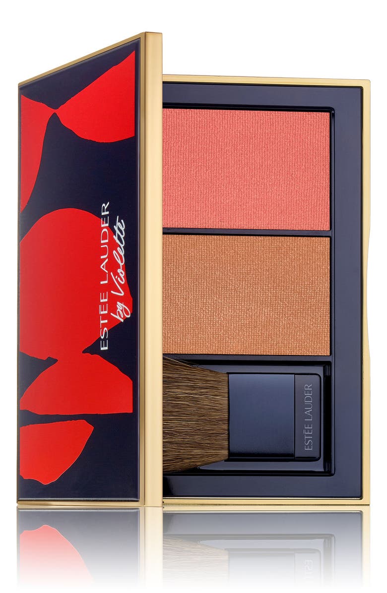 Estée Lauder Poppy Sauvage Pure Color Envy Sculpting Blush Duo, Main, color, 