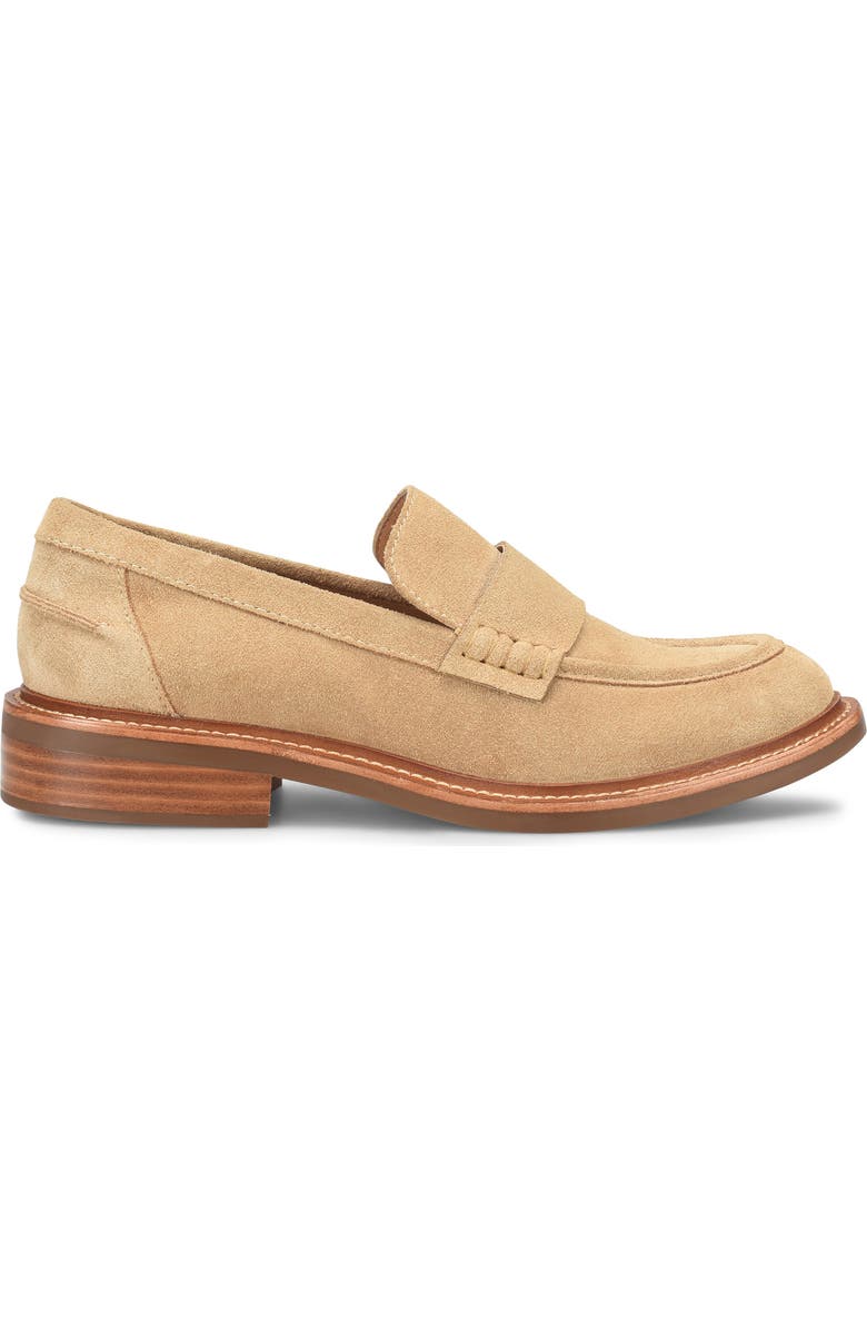 Söfft Meryl Water Resistant Loafer, Alternate, color, Sand