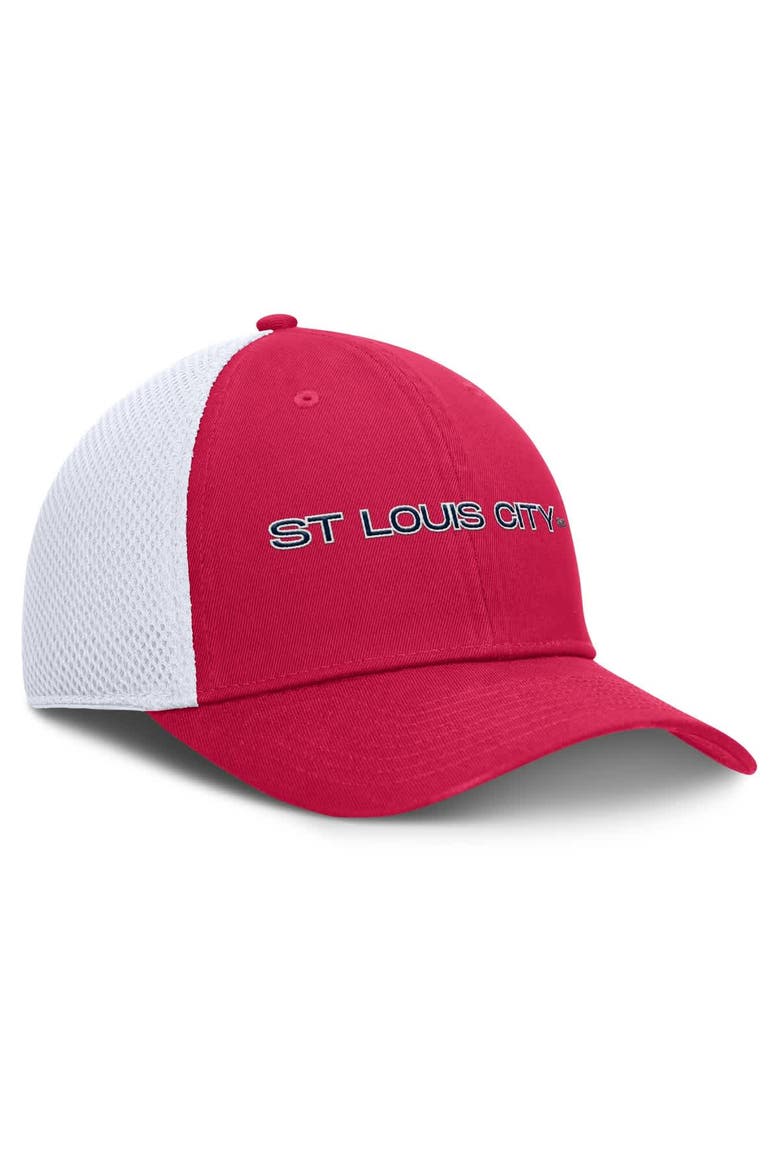 Men's Fanatics Red St. Louis City SC Rocket Flex Hat, Alternate, color, Red