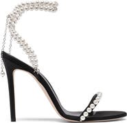 Zena Ziora Lady Antoinette 100 Pearl Stiletto Sandal