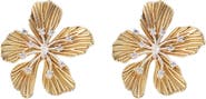 Panacea Crystal Flower Earrings