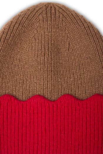 Scallop Trim Beanie