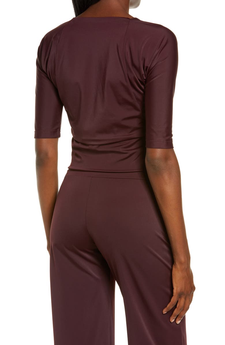 Omnia Paratus Omina Paratus Quartz Wrap Ballet Top, Alternate, color,