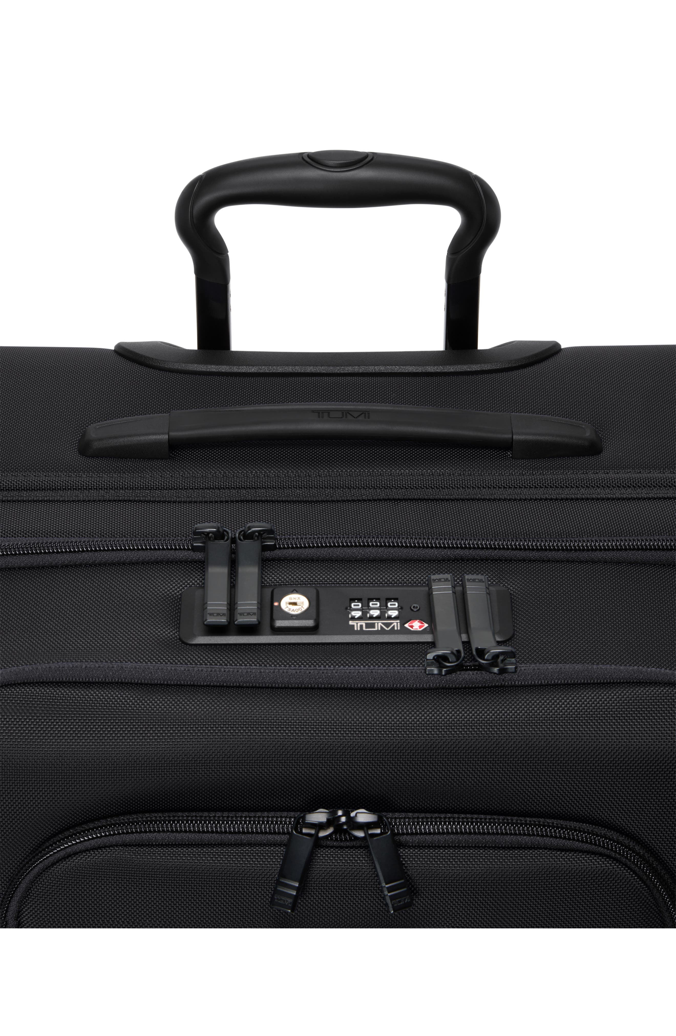 TUMI Medium Dual Access Expandable Checked Bag, Alternate, color, Black