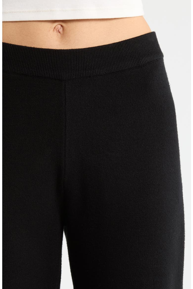 Knox Knit Crop Pants, Alternate, color, BLACK