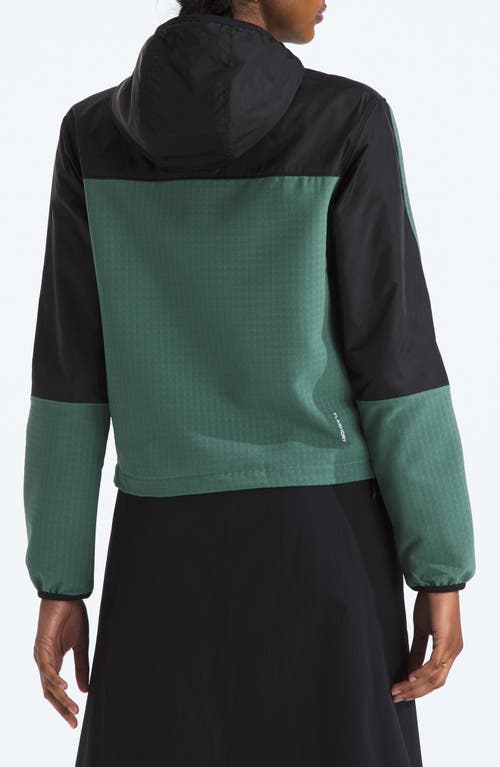 THE NORTH FACE THE NORTH FACE TEKWARE™ GRID HYBRID FULL-ZIP HOODED JACKET