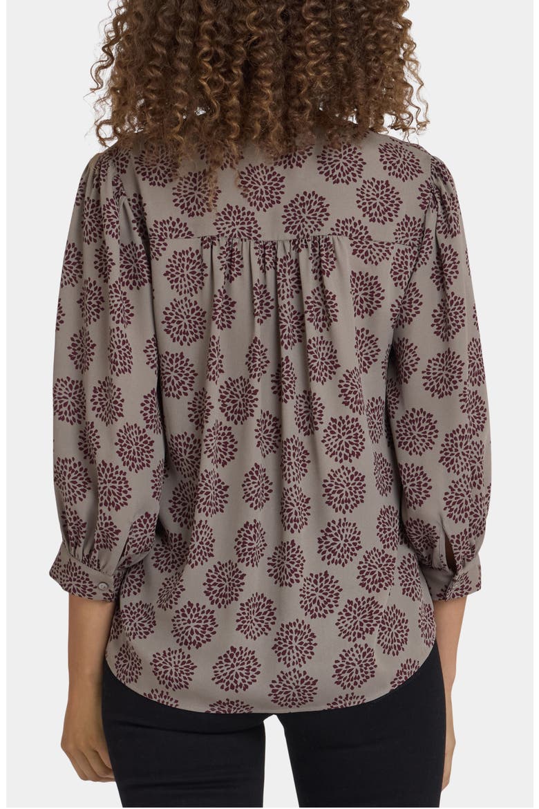 Bonnie Button-Up Top, Alternate, color, VALENTON