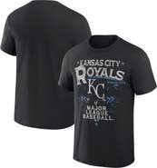 Darius Rucker Collection by Fanatics Men's Darius Rucker Collection by Fanatics  Black Kansas City Royals Beach Splatter T-Shirt