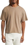 Elwood Core Oversize Crop Cotton T-Shirt