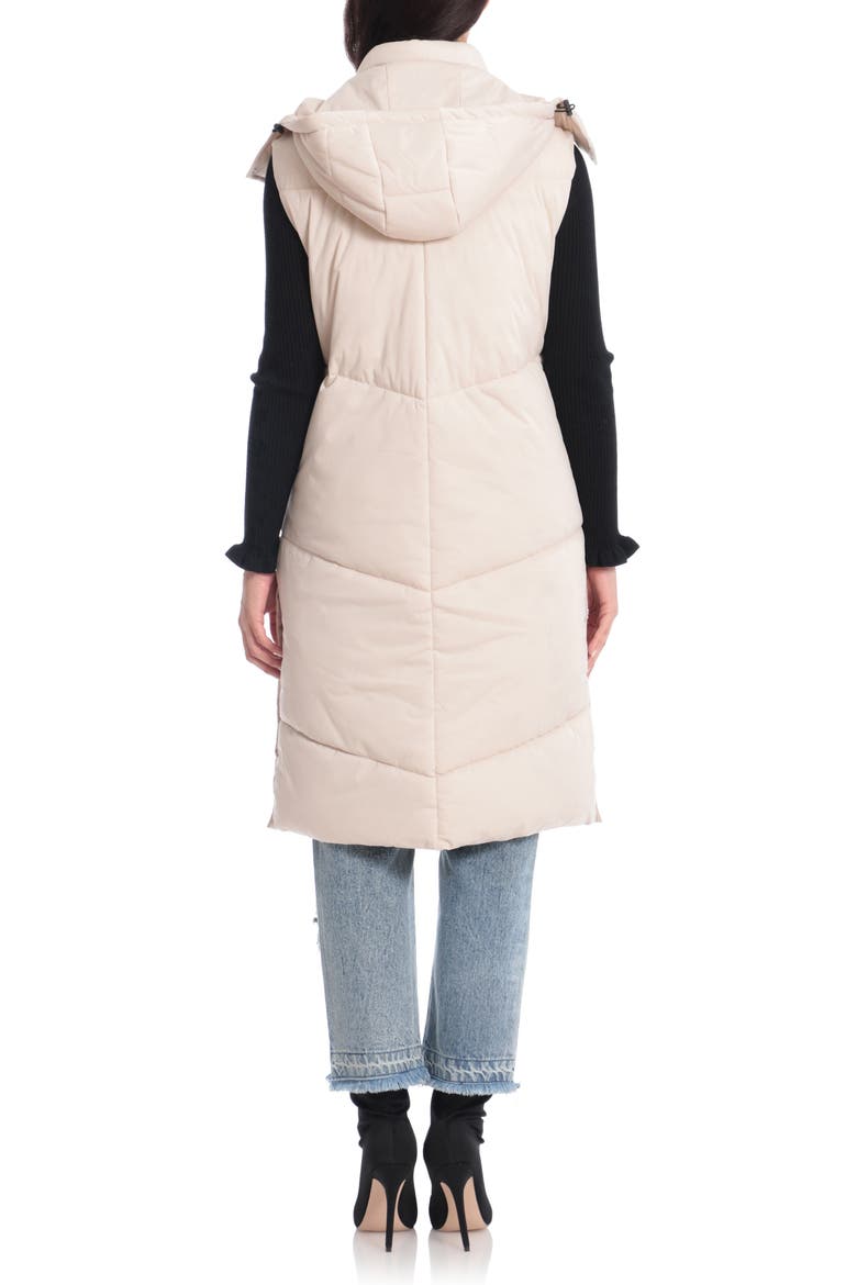Thermalpuff™ Longline Hooded Puffer Vest, Alternate, color, BUFF
