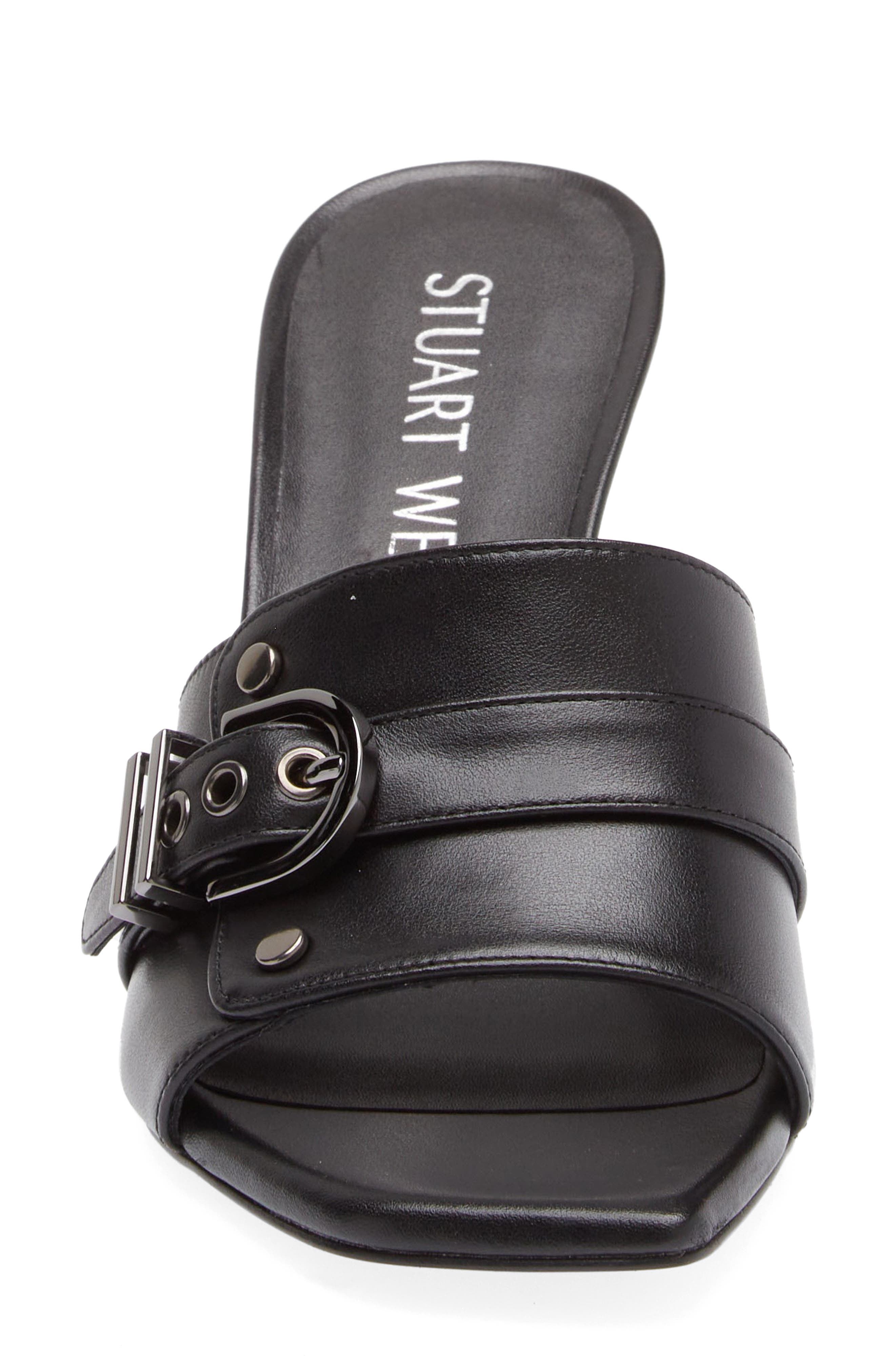 Maverick 75 Slide Sandal, Alternate, color, BLACK