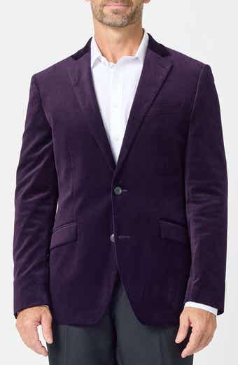 Stretch Cotton Velvet Sport Coat