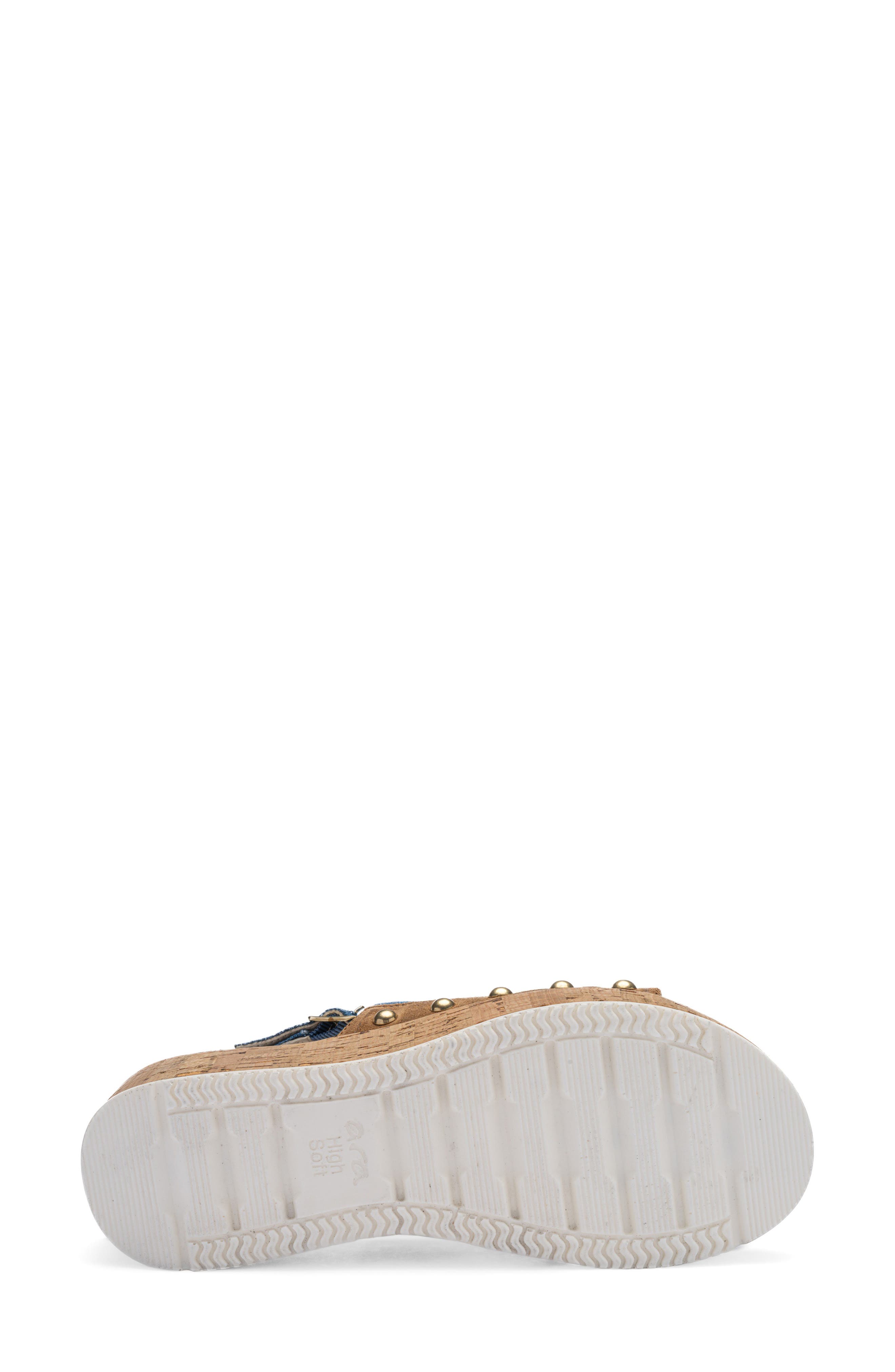 Raelis Slingback Wedge, Alternate, color, BLUE