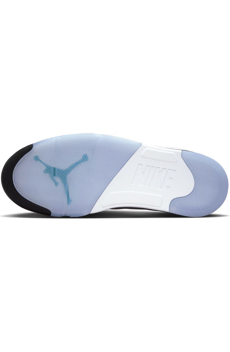 Jordan Air Jordan 5 Retro OG Sneaker, Alternate, color, White/ Emerald/ Grape/ Black
