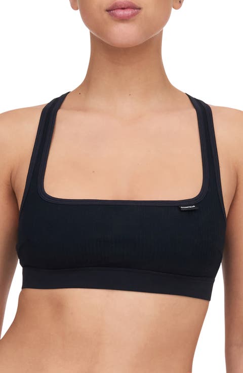 Cotton Comfort Racerback Organic Cotton Bralette