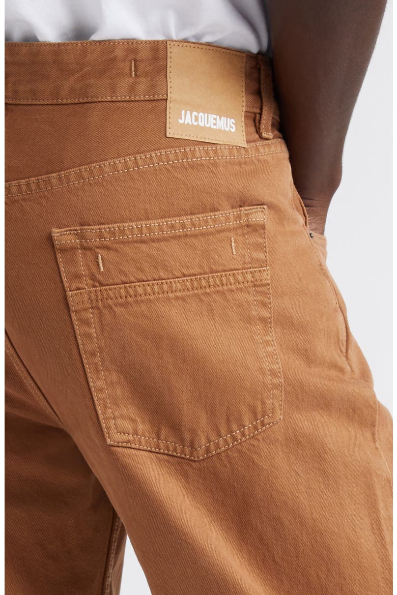 Le de Nîmes Fresa Straight Fit Jeans, Alternate, color, CAMEL/ BEIGE