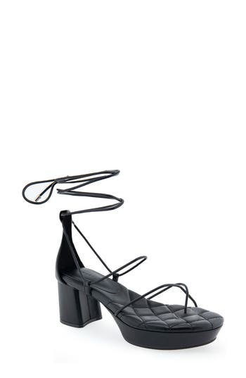 AEROSOLES AEROSOLES CARAMIA ANKLE WRAP PLATFORM SANDAL 