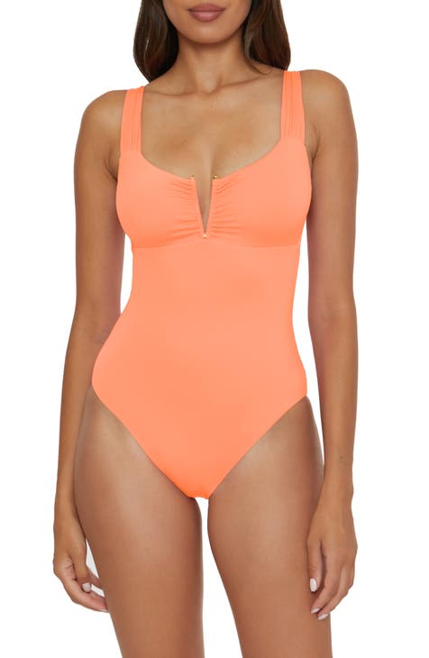 Women s Coral Swimwear Bathing Suits Nordstrom