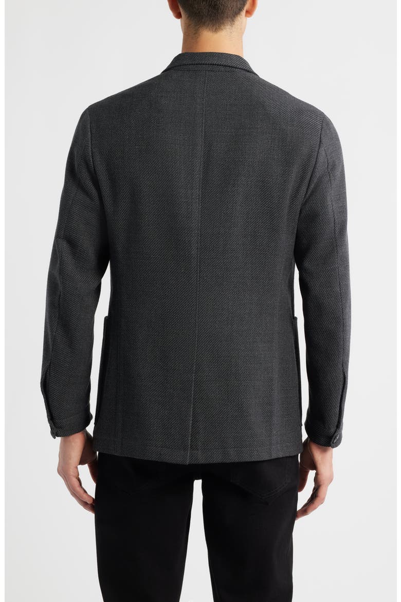 Nuvola Regular Fit Wool Blend Sport Coat, Alternate, color, CHARCOAL