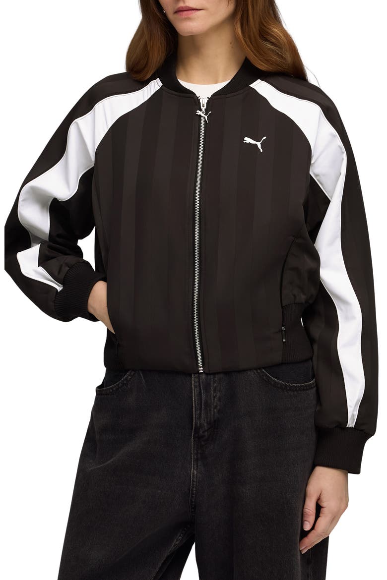 Future Archive Bomber Jacket, Main, color, PUMA BLACK