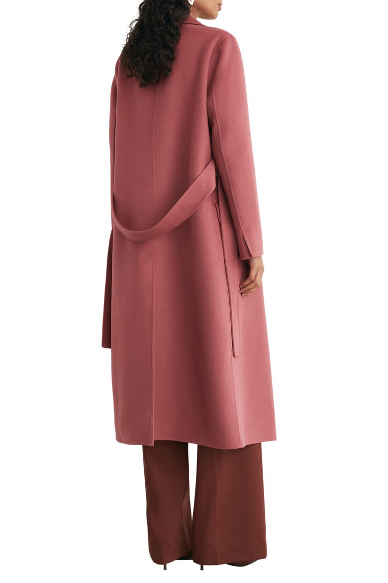 Marlowe Wool Blend Coat, Alternate, color, PINK