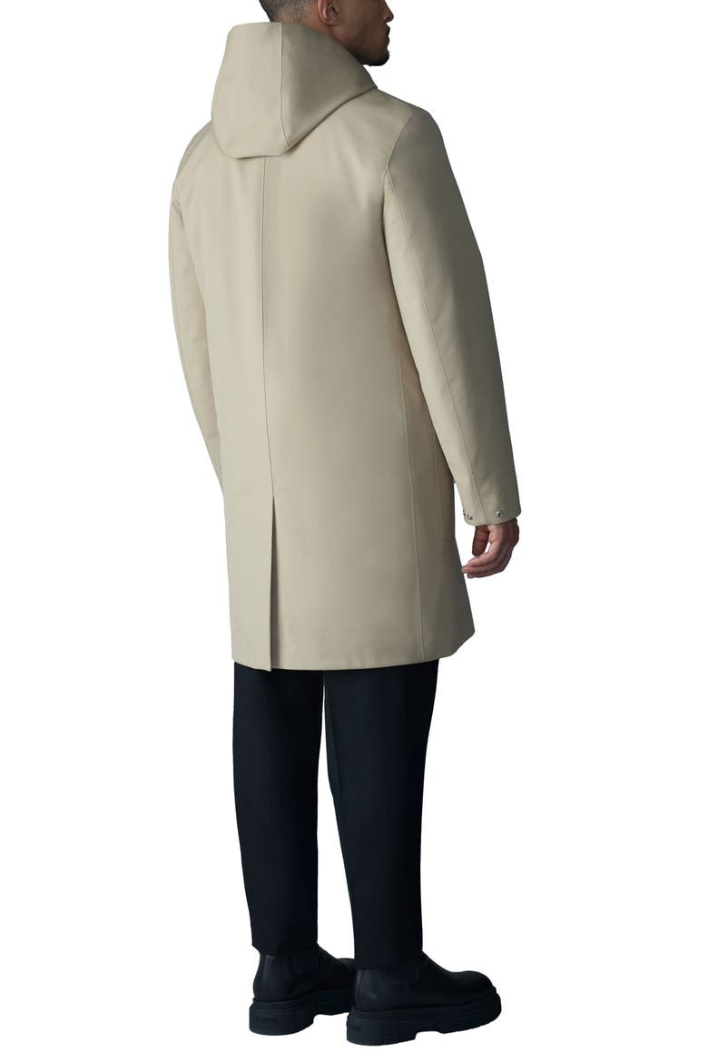 Mathias 3-in-1 Down Twill Balmacaan Coat, Alternate, color, LIGHT CAMEL