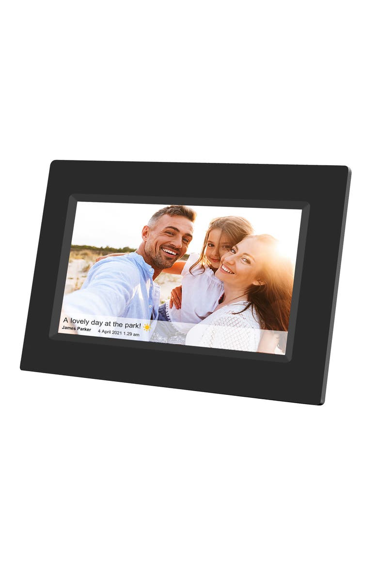 10" Smart Digital Photo Frame 16gb Internal Storage, Main, color, Black