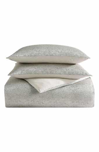 Vera Wang Speckled Stain Weave Duvet Set