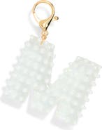 Leith Faux Pearl Initial Bag Charm