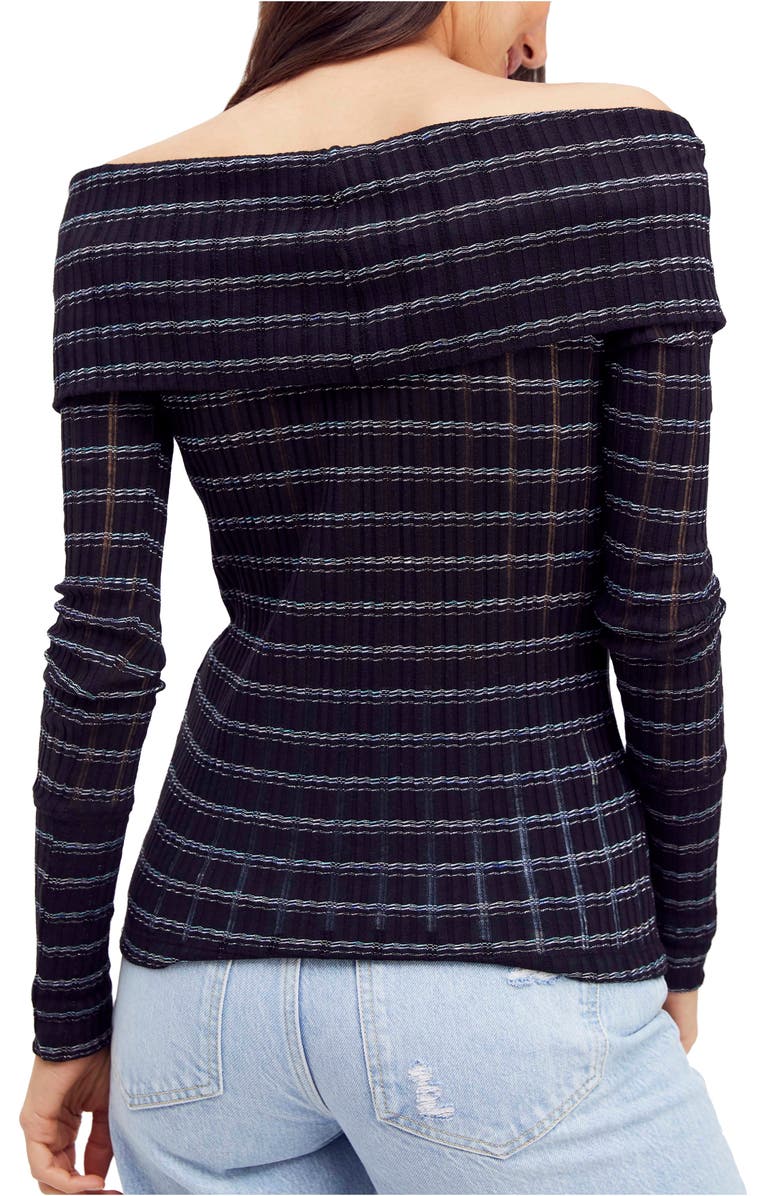 Free People Snowbunny Girlfriend Off the Shoulder Top, Alternate, color, 