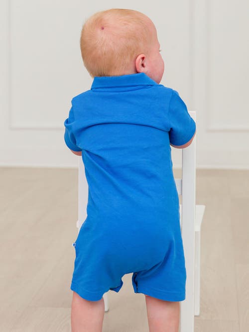 Rufflebutts Baby Boys Pique Polo Romper