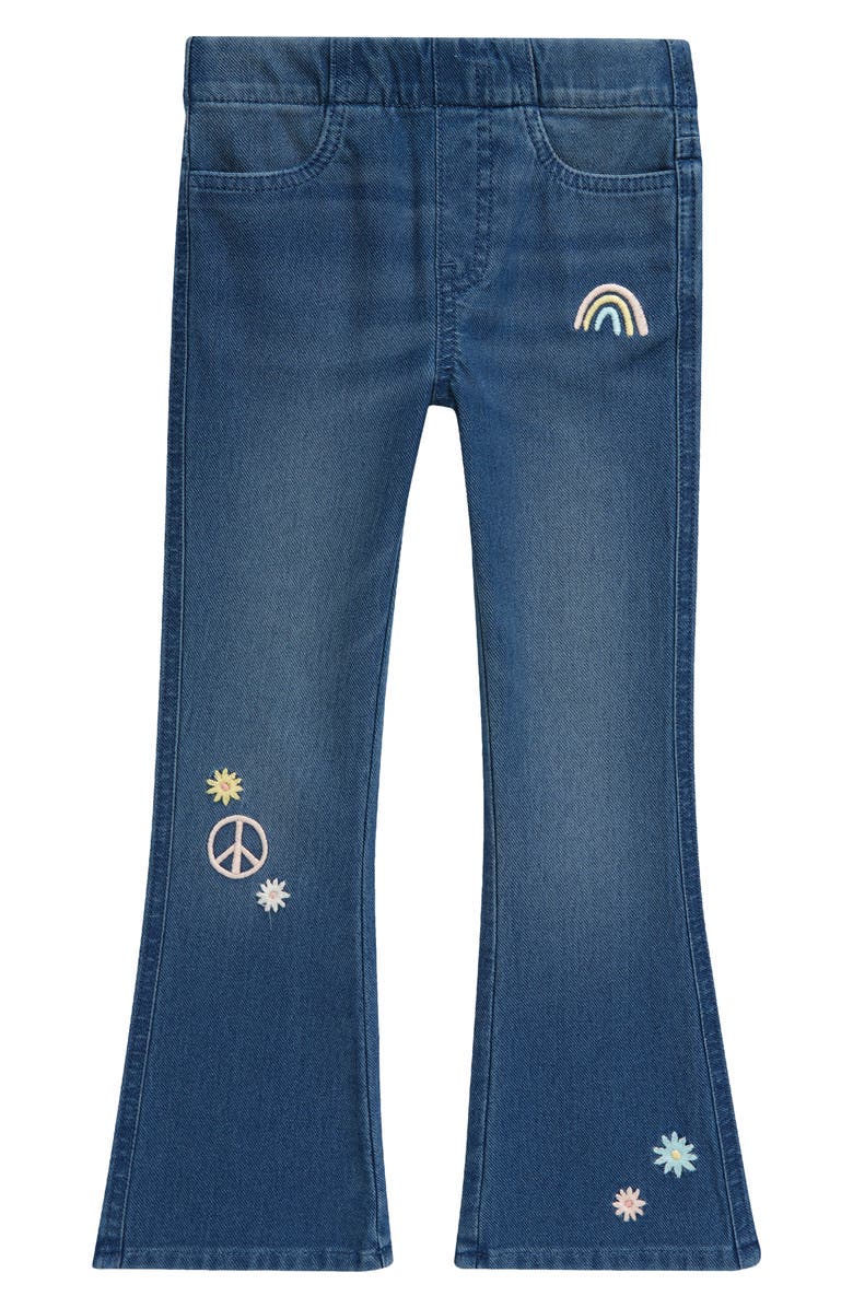 Tucker + Tate Kids' Embroidered Bootcut Jeans, Main, color, 
