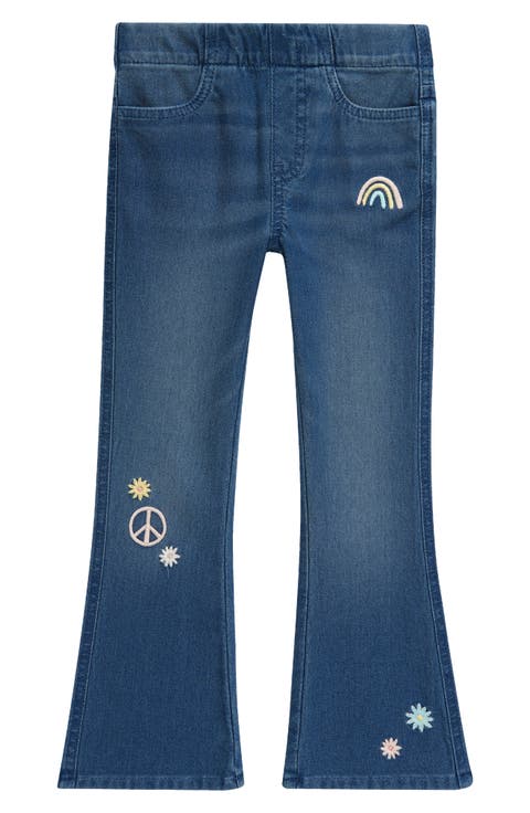 Kids' Embroidered Bootcut Jeans (Toddler, Little Kid & Big Kid)