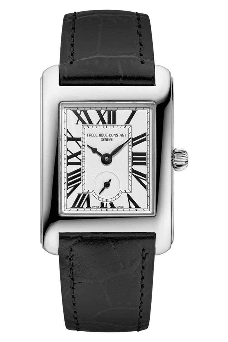 Classic Carree Bracelet Watch, 36mm, Main, color, SILVER-TONE