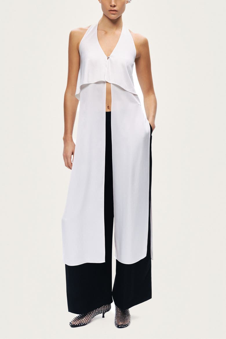 Layered Halter Blouse, Main, color, Ivory