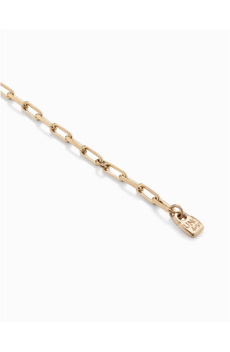 UNODE50 Linkline Charm Necklace, Alternate, color, Gold
