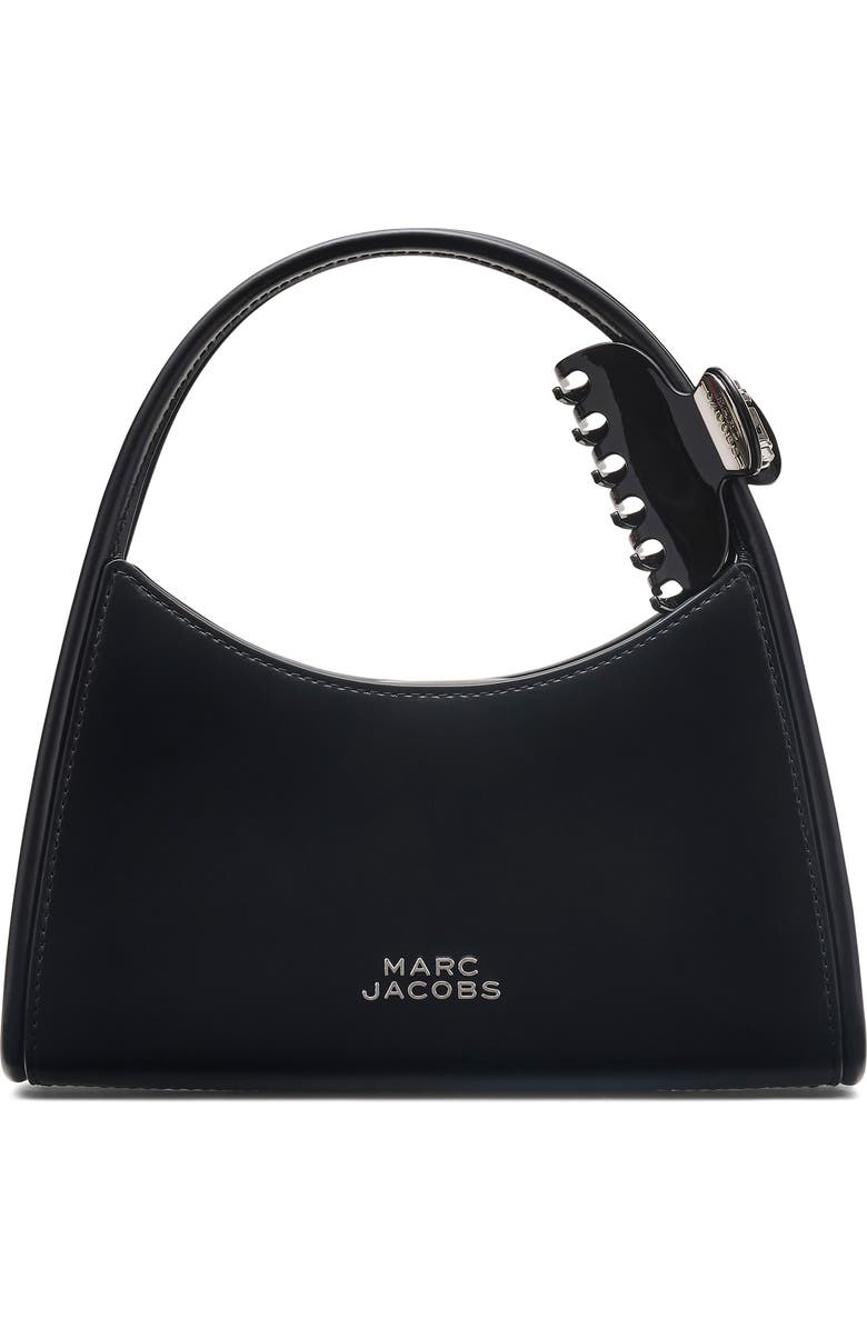Marc Jacobs The Claw Clip Crossbody Bag, Main, color, Black