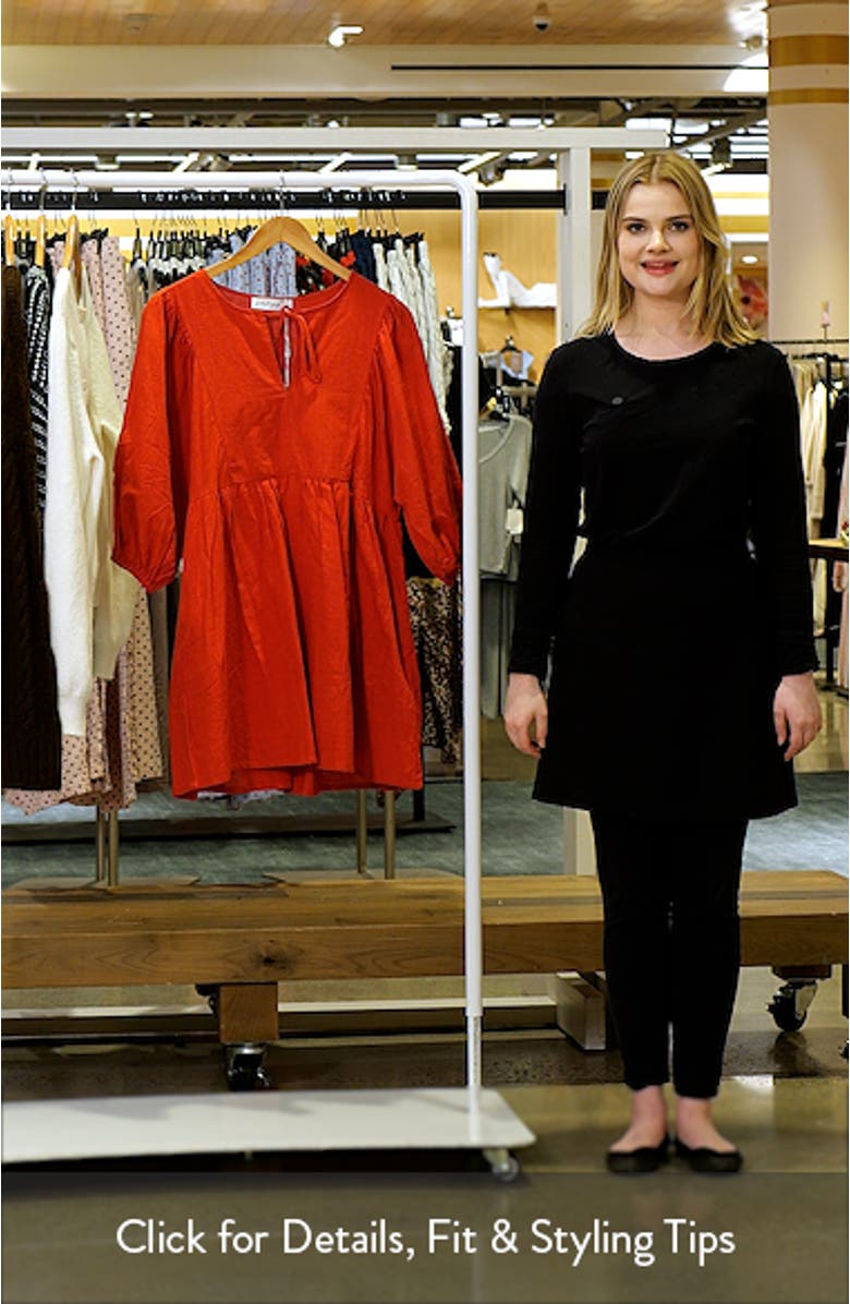 Cinzia Puff Sleeve Minidress, sales video thumbnail
