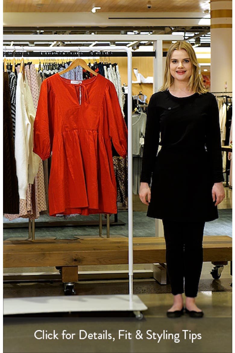 Cinzia Puff Sleeve Minidress video