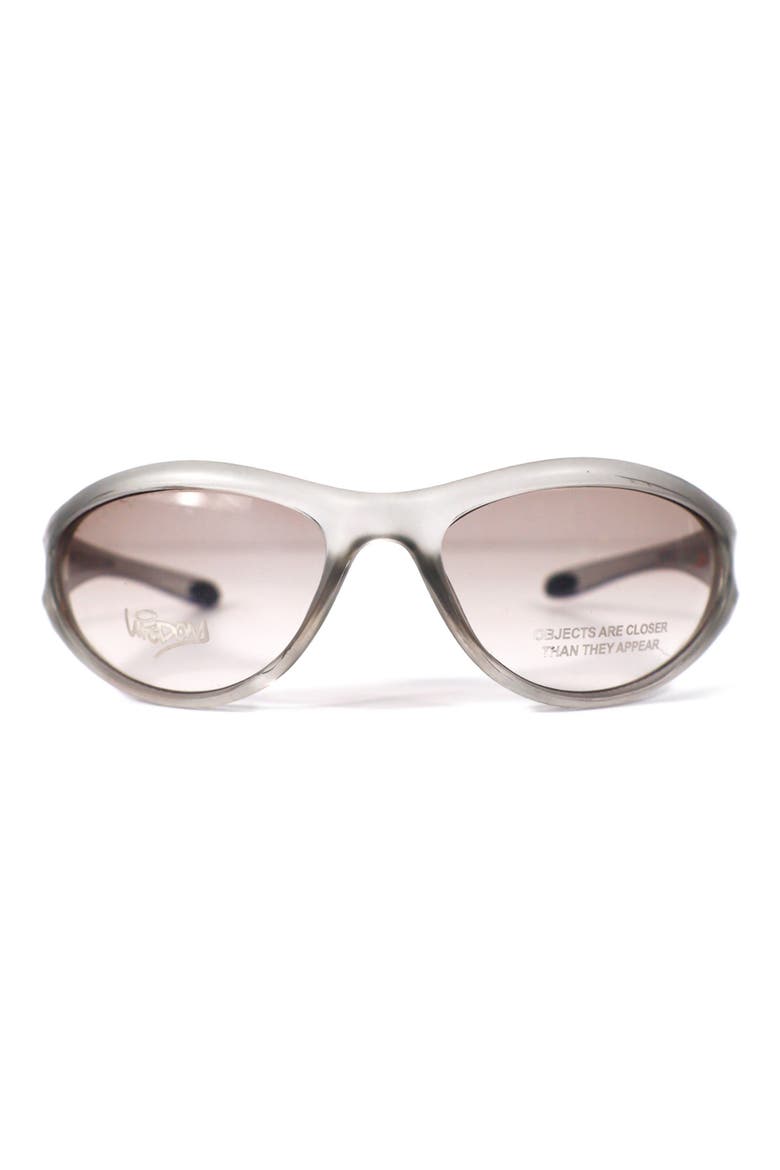 Frame 19 63mm Polarized Round Sunglasses, Main, color, ICE