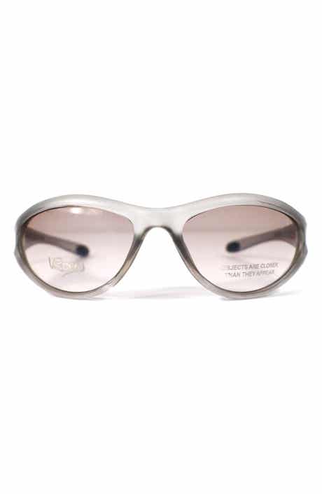 Wisdom Frame 19 63mm Polarized Round Sunglasses