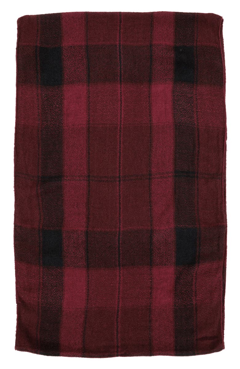 BP. Buffalo Plaid Infinity Scarf, Alternate, color,