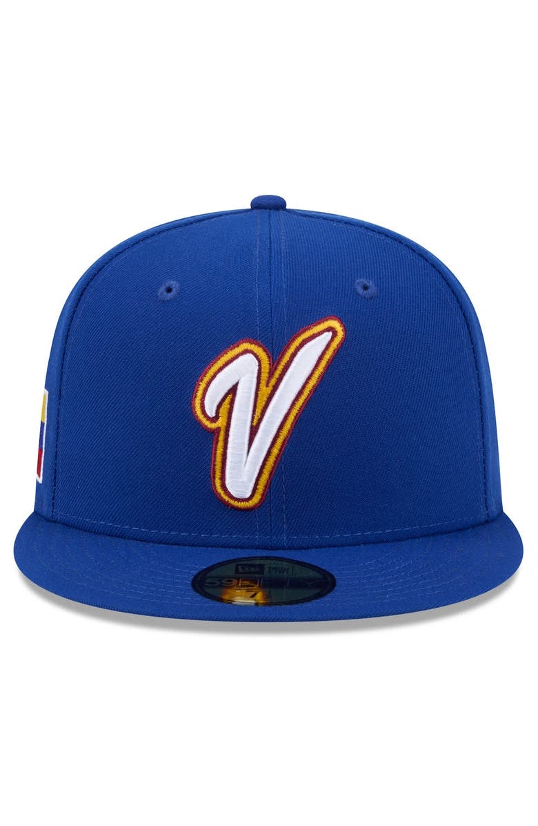 New Era Men's New Era  Royal Venezuela Baseball 2026 World Baseball Classic 59FIFTY Fitted Hat, Alternate, color, Royal